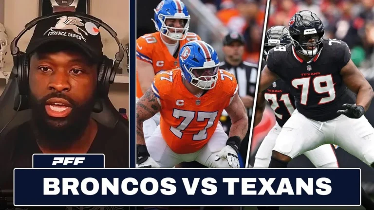 Breaking Down Broncos vs. Texans with 5-Time Pro Bowl Tackle, Terron Armstead PFF