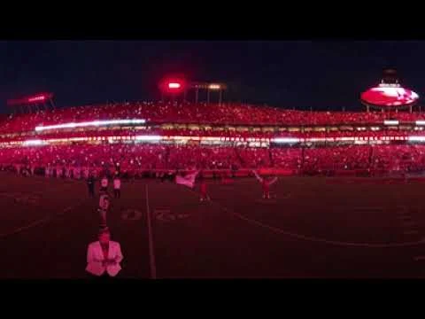 360: Kansas City Chiefs Introductions & Stadium Light Show Week 6 vs. Detriots Lions