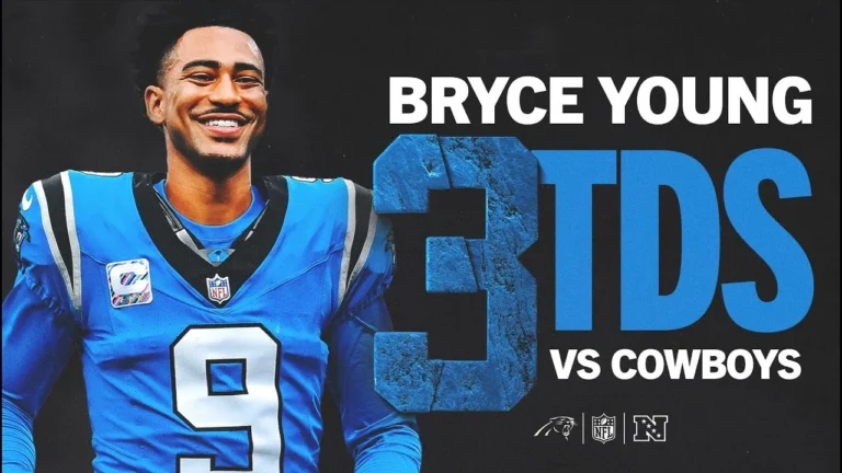 Bryce Young’s Best Plays from 3-TD game vs. Cowboys Week 6 Carolina Panthers
