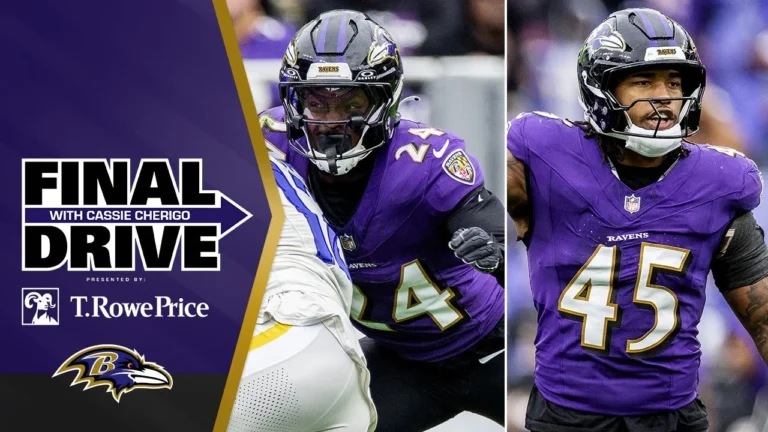 Arrow Is Pointing Up for Malaki Starks, Mike Green Baltimore Ravens Final Drive