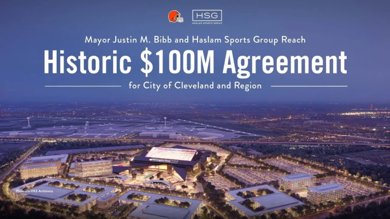HSG, City of Cleveland Reach Historic 100M Agreement Cleveland Browns