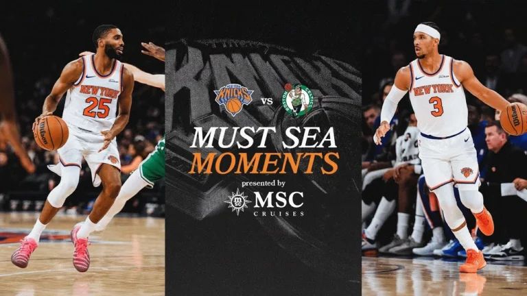 Knicks Win Against Boston Celtics At Madison Square Garden To Move To 2-0 October 24, 2025