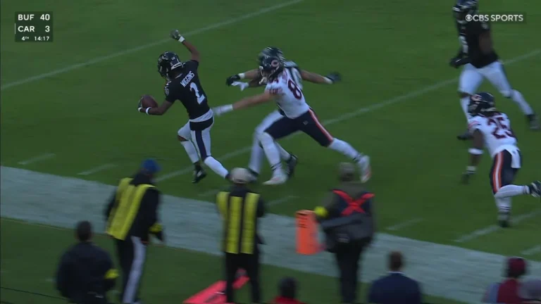 Wiggins INT! Ravens’ turnover leads to Kolar TD