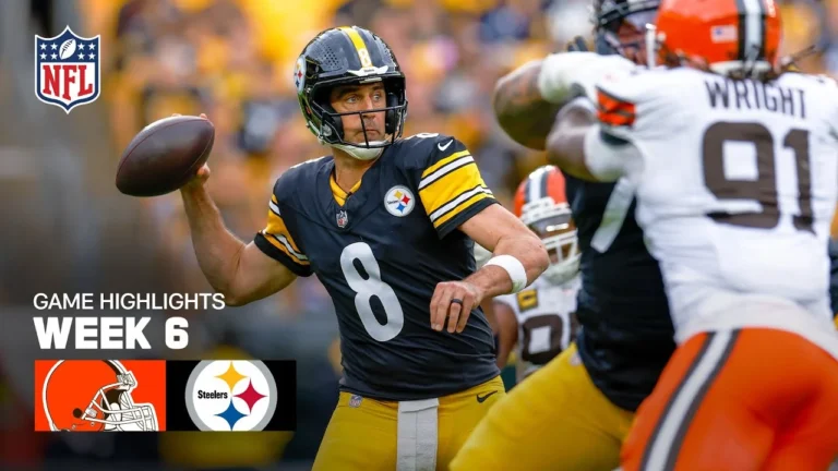 Cleveland Browns vs. Pittsburgh Steelers Game Highlights 2025 NFL Season Week 6