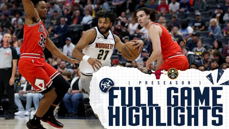 Denver Nuggets vs. Chicago Bulls Full Highlights