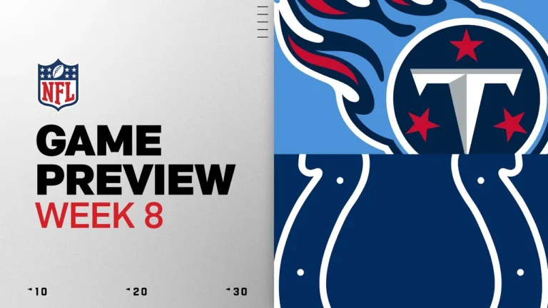 Tennessee Titans vs Indianapolis Colts Week 8 Game Preview