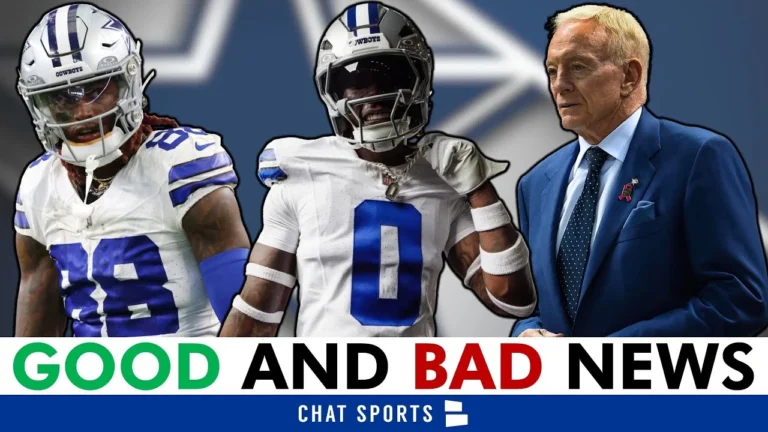 Cowboys Get GOOD & BAD News From Jerry Jones Ft. DeMarvion Overshown, CeeDee Lamb More Injuries