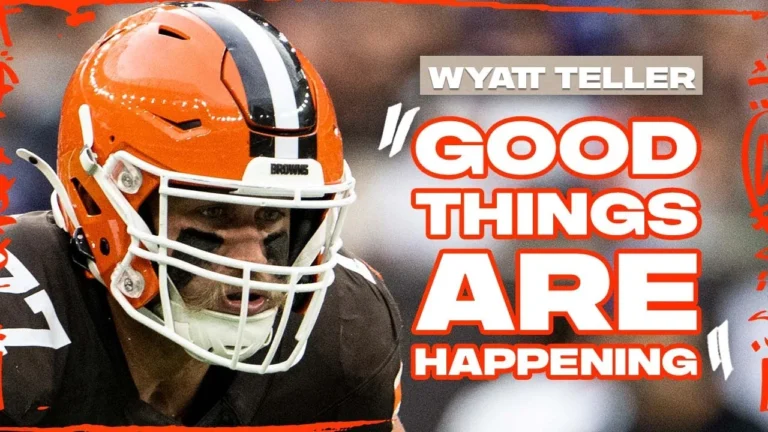 Wyatt Teller Press Conference: Good things are happening
