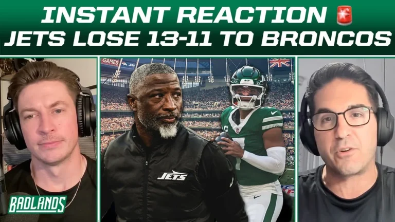 New York Jets LOSE To Broncos 13-11 REACTION (FULL BADLANDS)