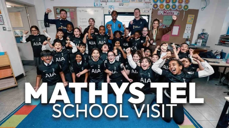 Mathys Tel surprises entire school class with Spurs shirts! No Room For Racism Campaign