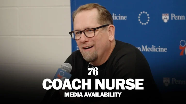 Philadelphia 76ers Postgame Media Availability Coach Nurse 10.25.25