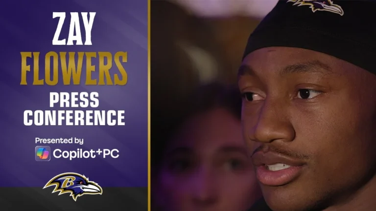 Zay Flowers: ‘We All Needed a Mental Reset’ Baltimore Ravens
