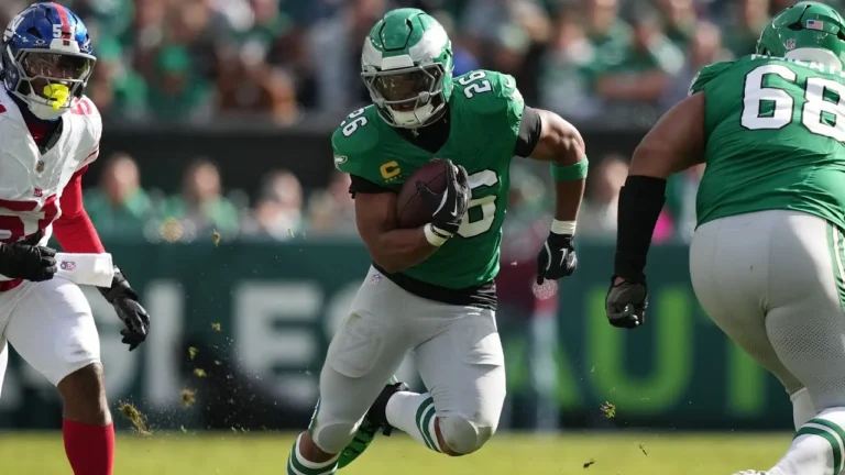 Saquon Barkley’s best plays from 174-yard, 2TD game vs. Giants Week 8