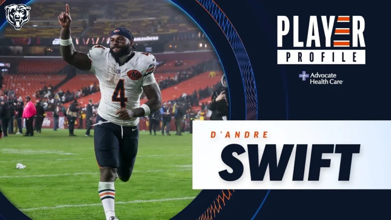 D’Andre Swift Player Profile Chicago Bears