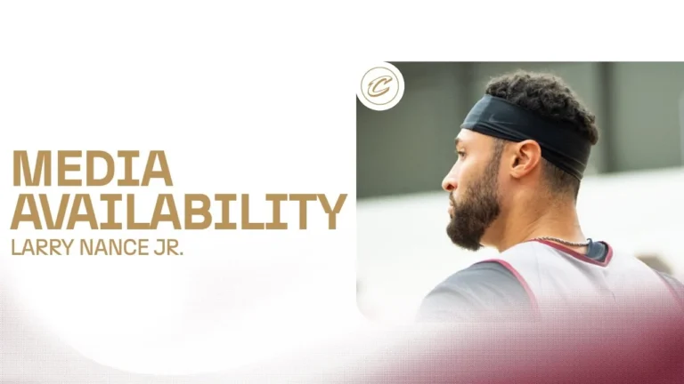 Cavs Practice Larry Nance Jr. Media Availability 10.21.2025