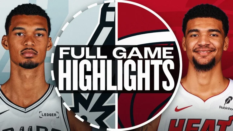 SPURS at HEAT FULL GAME HIGHLIGHTS October 8, 2025