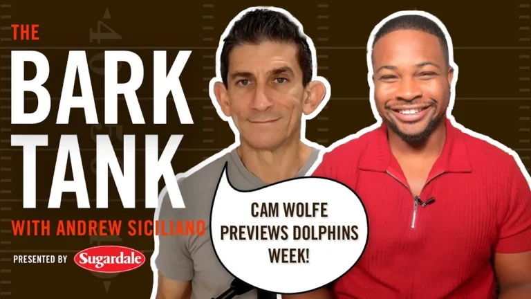 NFL Networks Cameron Wolfe Joins the Show! The Bark Tank