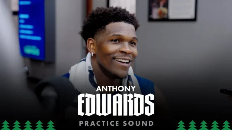 If Were Not Motivated, We Shouldnt Be Coming Back. Anthony Edwards Practice Sound 10.19.25