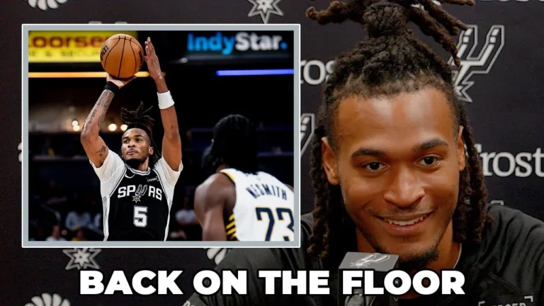 Stephon Castle on His First Game of the Season