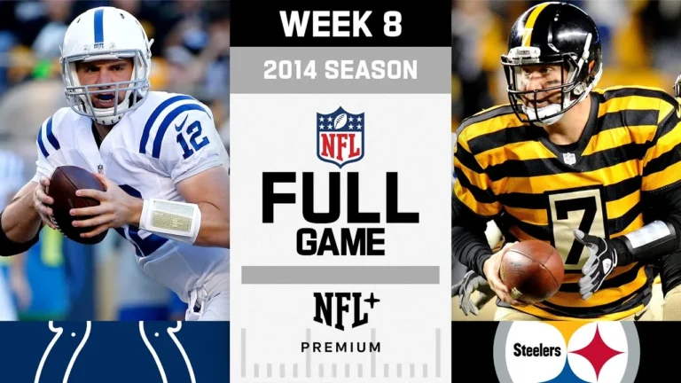 Luck vs. Big Ben! Indianapolis Colts vs. Pittsburgh Steelers FULL GAME NFL 2014 Season Week 8