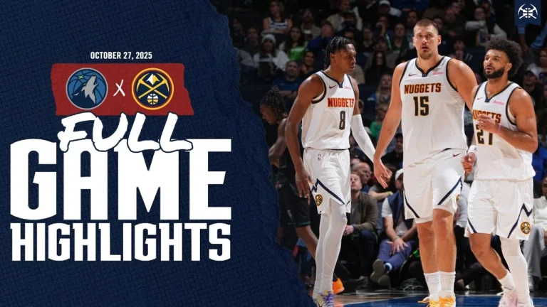 Denver Nuggets WIN vs. Minnesota Timberwolves Full Game Highlights