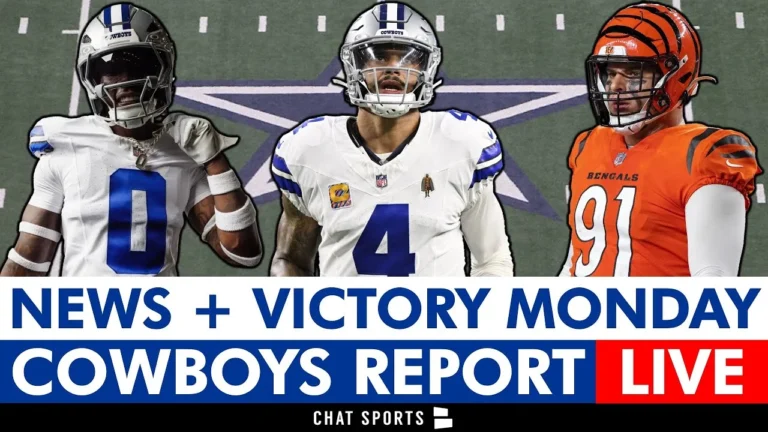Cowboys News LIVE On Victory Monday Ft. Dak Prescott, Cowboys Trade Rumors, DeMarvion Overshown, Q&A