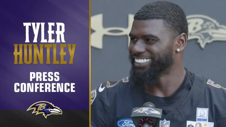 QB Tyler Snoop Huntley on His Preparation This Week Baltimore Ravens