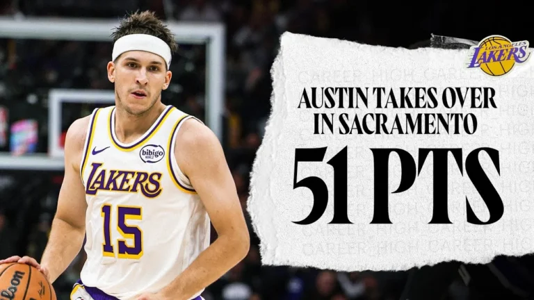 Austin Reaves New Career High 51 Points, 500 Career Threes