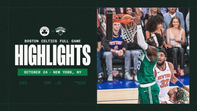 Boston Celtics fall 105-95 to New York Knicks at Madison Square Garden Extended Highlights
