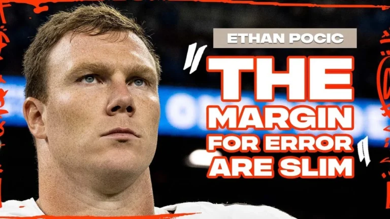 Ethan Pocic Press Conference: The margin for error are slim