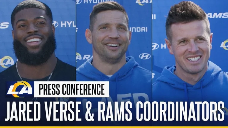 Jared Verse On Bowling With His Teammates Chris Shula & Mike LaFleur On International Games