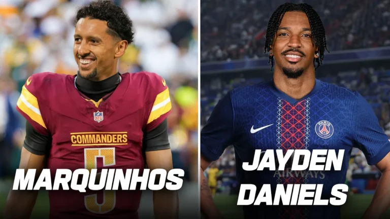 Jayden Daniels vs. PSG Star in Ultimate Skills Challenge