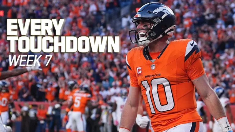 Every Touchdown from Week 7 2025 NFL Season