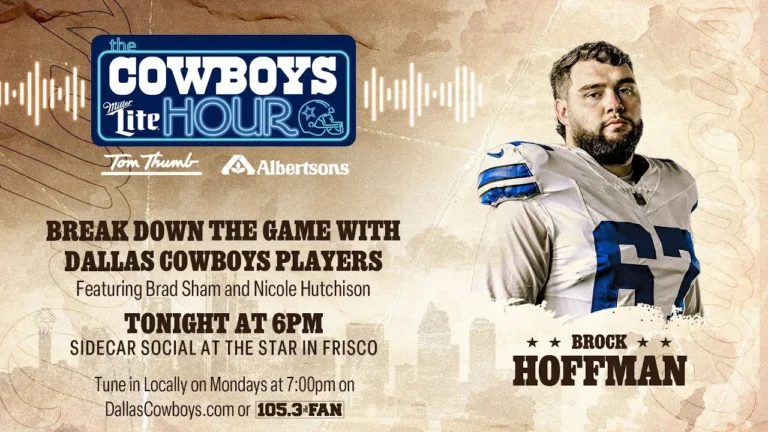 LIVE: Miller Lite Cowboys Hour 10 20 25 Dallas Cowboys 2025