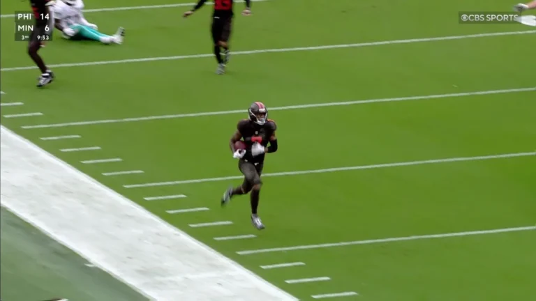 TIP-SIX! Campbell scores off Tua’s tipped pass