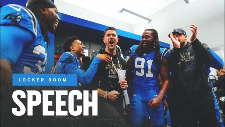 Carolina Panthers Victory Speech vs Cowboys Week 6
