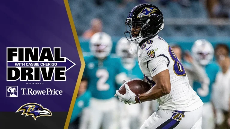 Final Drive: Ravens Celebrate National Tight Ends Day Late