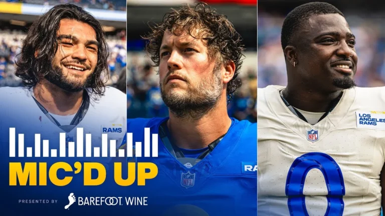 Puka Nacua, Matthew Stafford, Byron Young & More Rams Players’ Best Mic’d Up Moments So Far