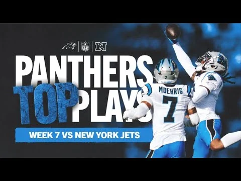 Panthers Top Plays vs New York Jets Week 7 Carolina Panthers