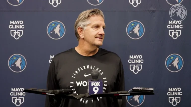 TJ Is In A Super Good Place. Chris Finch Training Camp Sound 10.11.25