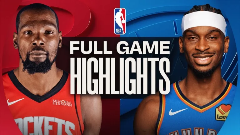 ROCKETS at THUNDER FULL GAME HIGHLIGHTS October 21, 2025