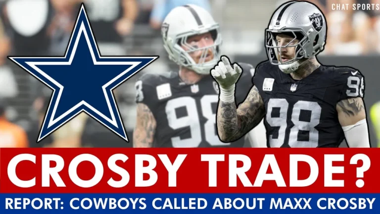 BOMBSHELL Cowboys Report On Maxx Crosby Trade! Cowboys Called Raiders About Blockbuster Deal?