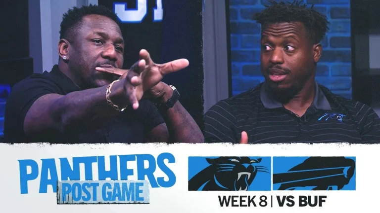 Panthers vs Bills Week 8 Reaction What happened to Carolina Panthers Run Defense? Postgame Show