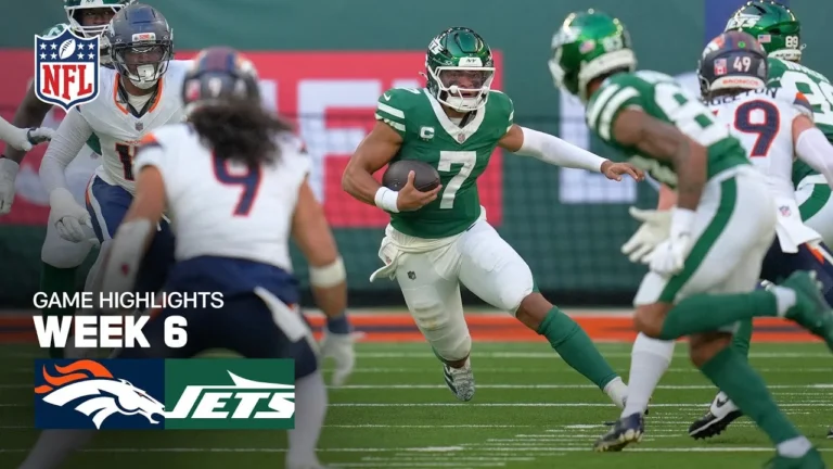 Denver Broncos vs. New York Jets Game Highlights 2025 NFL Season Week 6