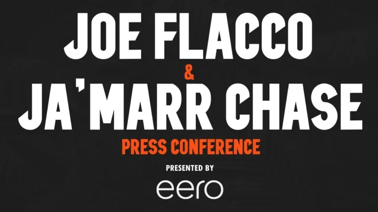 Joe Flacco & Ja’Marr Chase Press Conference – October 16