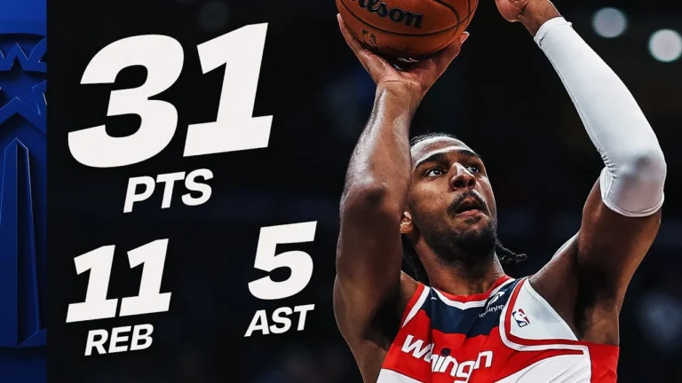 Alex Sarr Was COOKING with 31 PTS & 11 REBs vs 76ers October 28, 2025