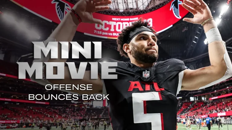 Atlanta Falcons offense rebounds in a compelling showing vs. Washington Commanders A Mini Movie