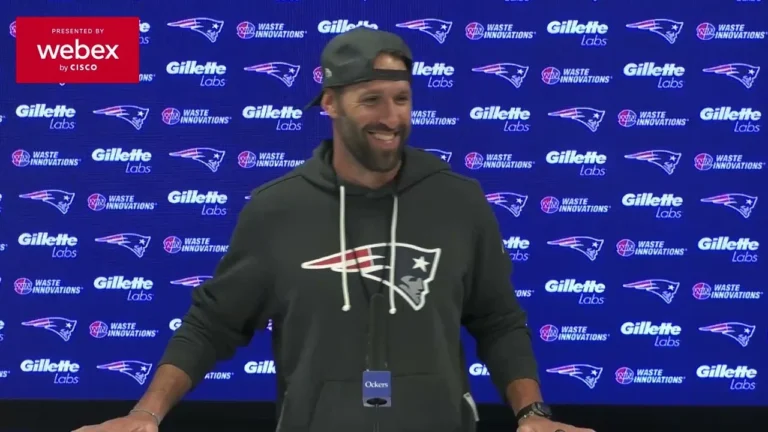 Jeremy Springer: Every Play Matters. Patriots Press Conference