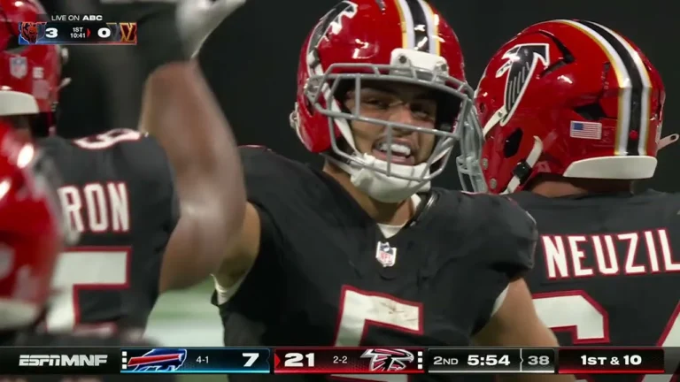 Drake London’s best plays from 10-catch, 158-yard game Week 6