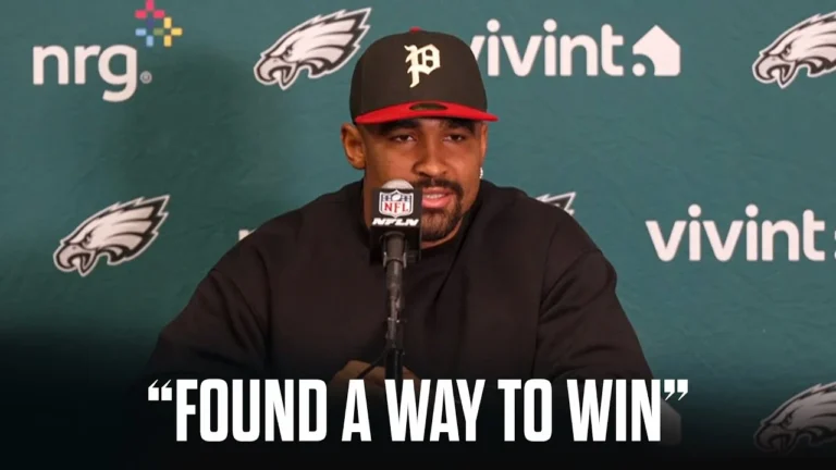 Jalen Hurts on Win Against Minnesota Vikings